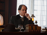'The Year of the Rabbit'- ITV. As Mr Fisher (photo: Ben Meadows)